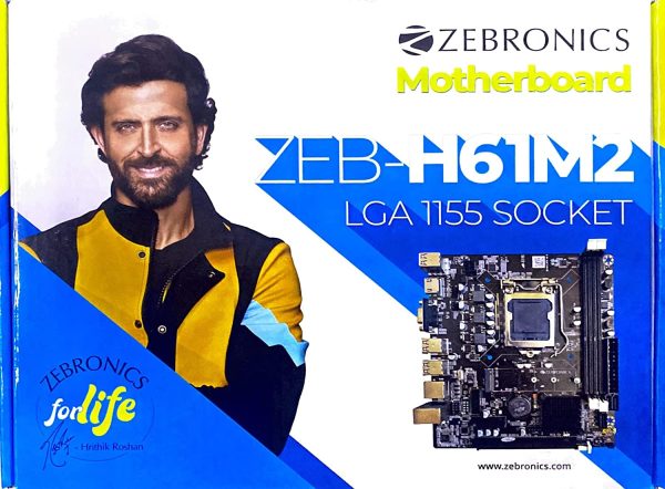Motherboard H61 ZEBRONICS  DDR3