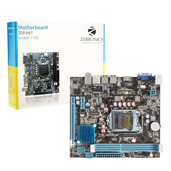 Motherboard H61 ZEBRONICS  DDR3