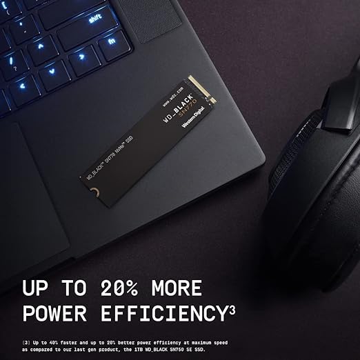 SSD NVME 1TB M.2 NVME SN770 WD BLACK 