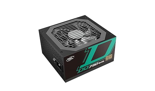 SMPS 750 WATT D750-M V2 DEEPCOOL 80 PLUS GOLD FULL MODULER