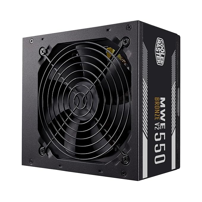 SMPS 550 WATT  COOLER MASTER MWE 550 V2 80 PLUS BRONZE