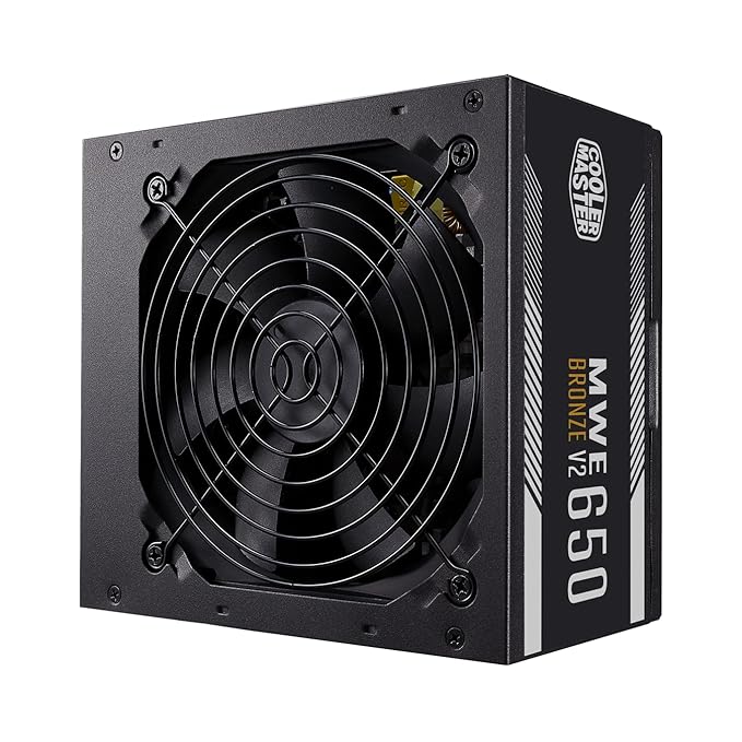 SMPS 650 WATT MWE 650 V2 COOLER MASTER 80 PLUS BRONZE