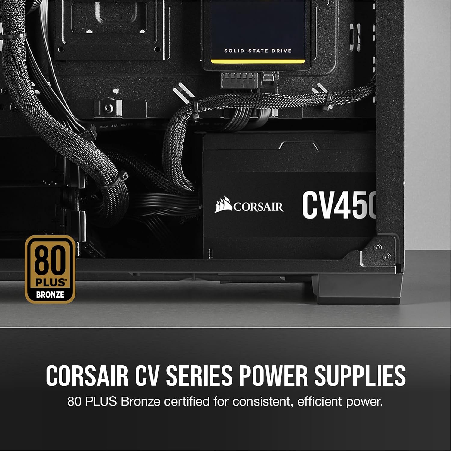 SMPS WATT CORSAIR CV450 80PLUS BRONZE 
