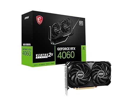GPU RTX 4060 Ventus 2X OC 8GB MSI