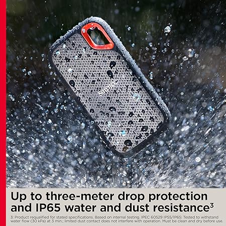 PORTABLE SSD 1TB SanDisk SSD 1050MB/s R, 1000MB/s