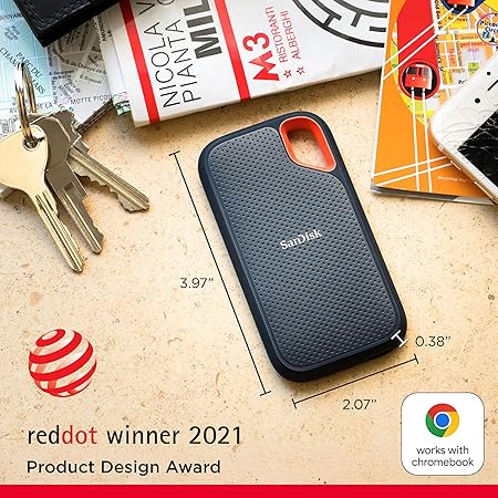 PORTABLE SSD 1TB SanDisk SSD 1050MB/s R, 1000MB/s