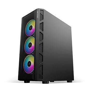 Cabinet Ant Esports 510 AIR Gaming Case ATX BLACK