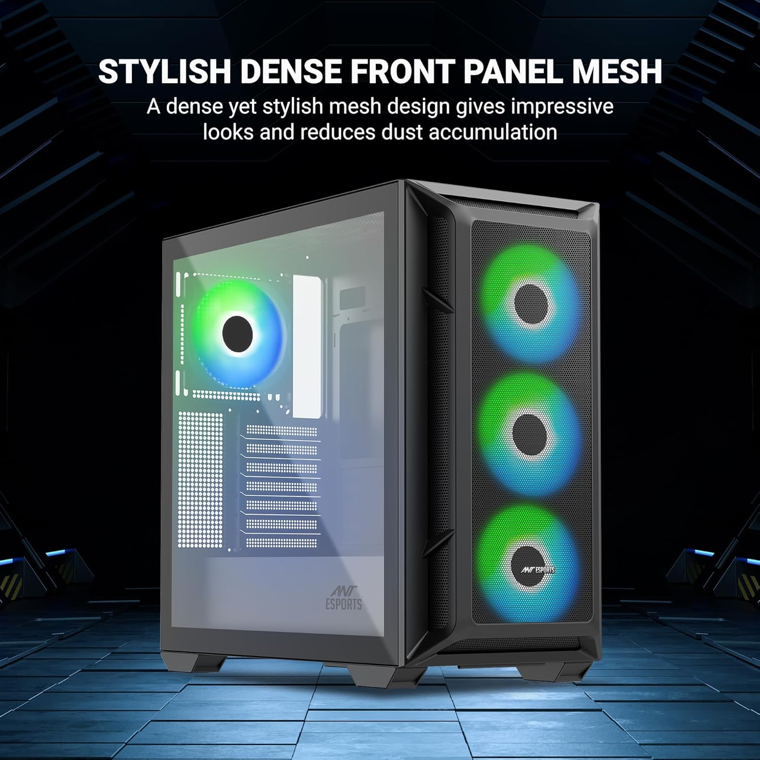 Cabinet  Ant Esports 611 Air Gaming CASE BLACK