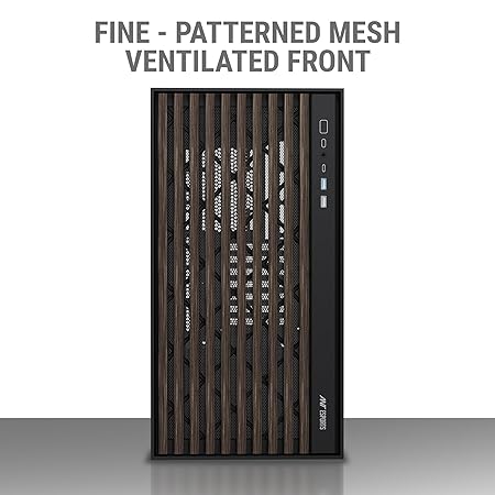 Cabinet Ant Esports Zen Wood C3 ATX Black