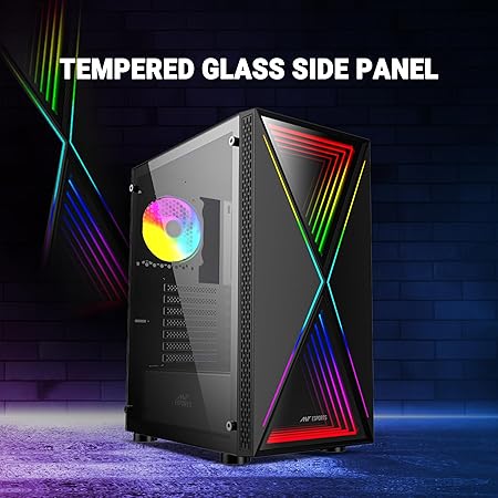 Cabinet Ant Esports Infinity X GAMING CASE BLACK