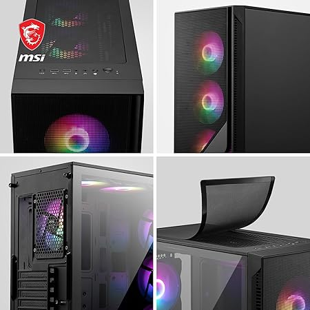 cabinet MSI MAG Forge 120A Airflow gaming case black