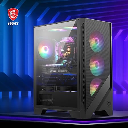 cabinet MSI MAG Forge 120A Airflow gaming case black