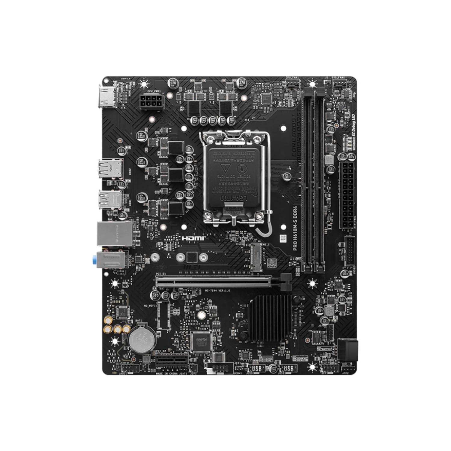 MOTHERBOARD H610M-S MSI DDR4 