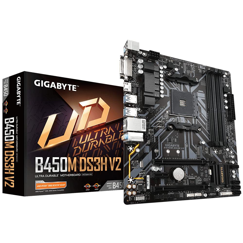 MOTHERBOARD B450M DS3H V2 GIGABYTE DDR4 