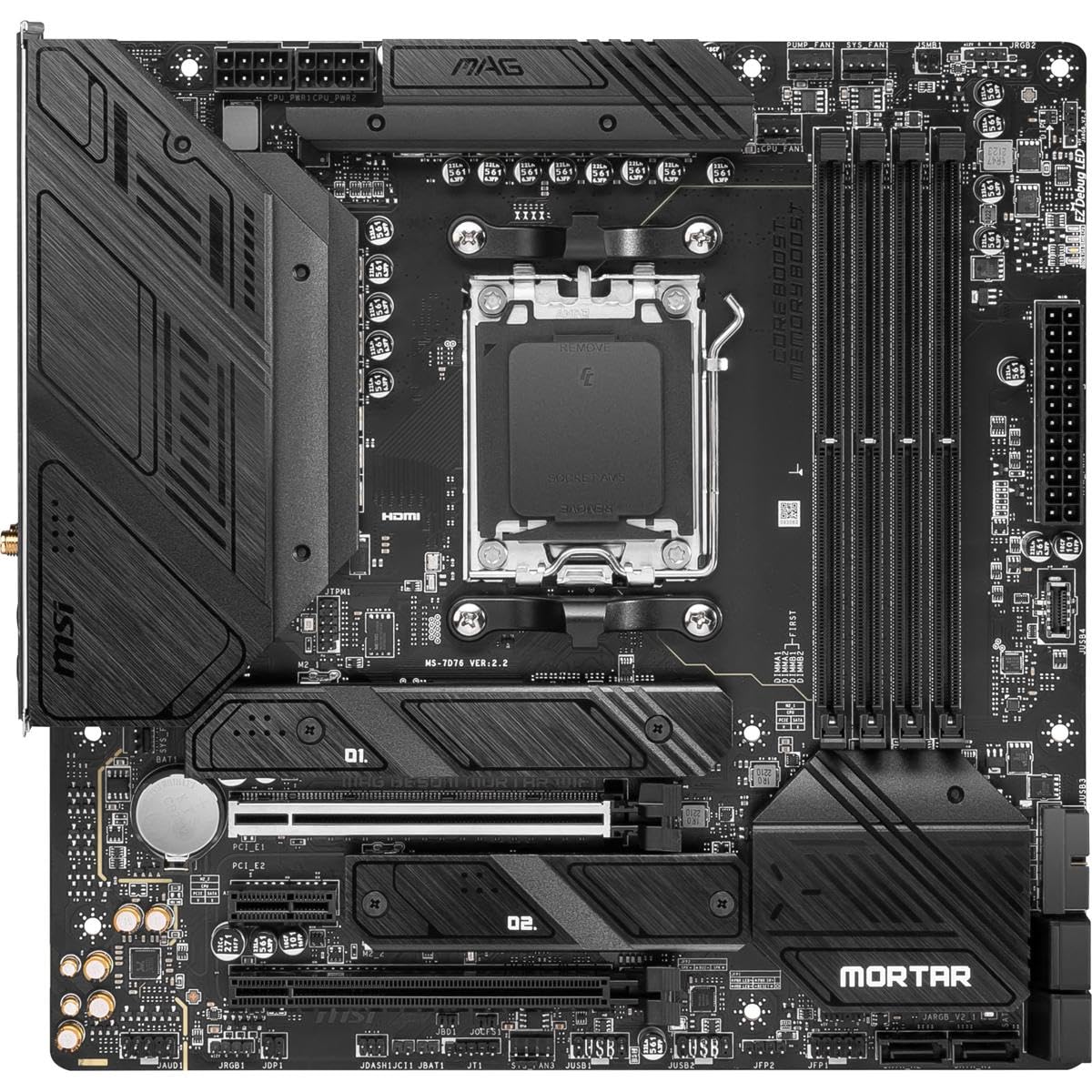 MOTHERBOARD MAG B650M Mortar WIF MSI DDR5