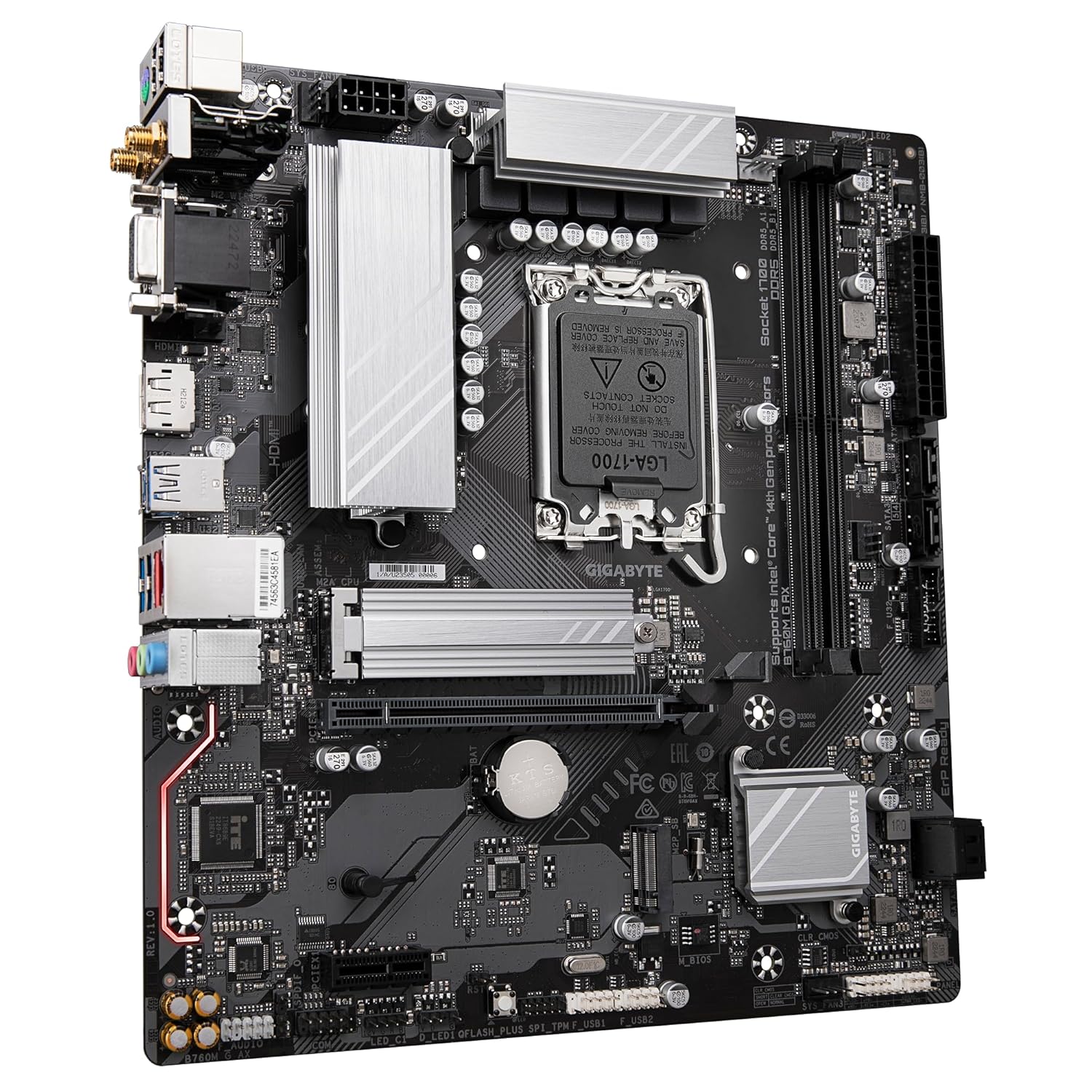MOTHERBOARD B760 Gaming X AX (Wi-Fi) GIGABYTE DDR5