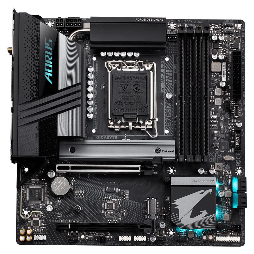 MOTHERBOARD B760M DS3H AX WiFi GIGABYTE DDR5