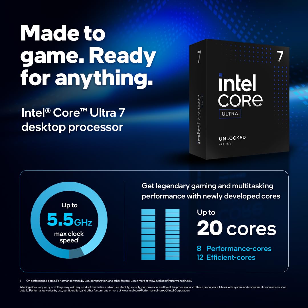 cpu Intel Core Ultra 7 265K Processor