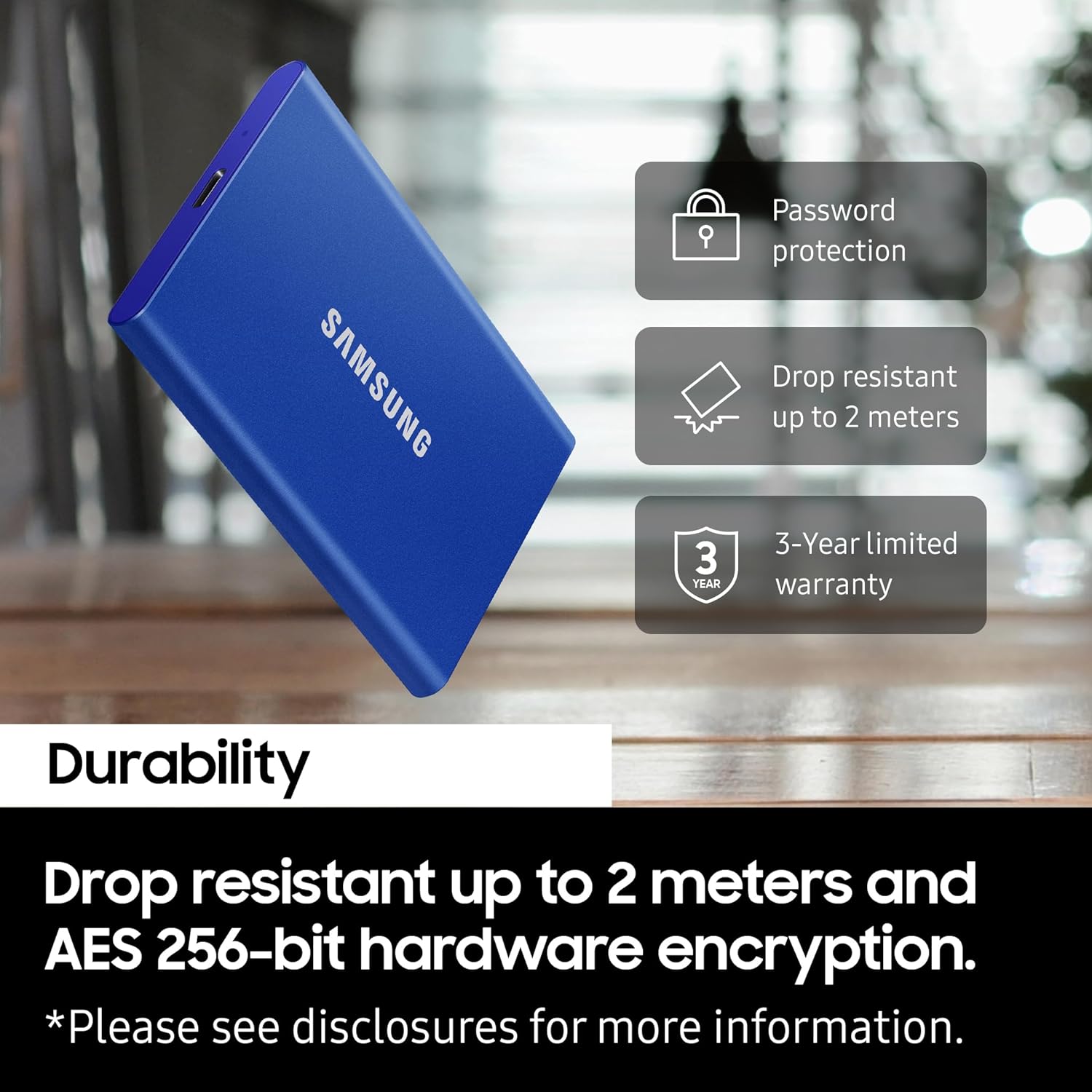 External SSD 1TB Samsung T7 
