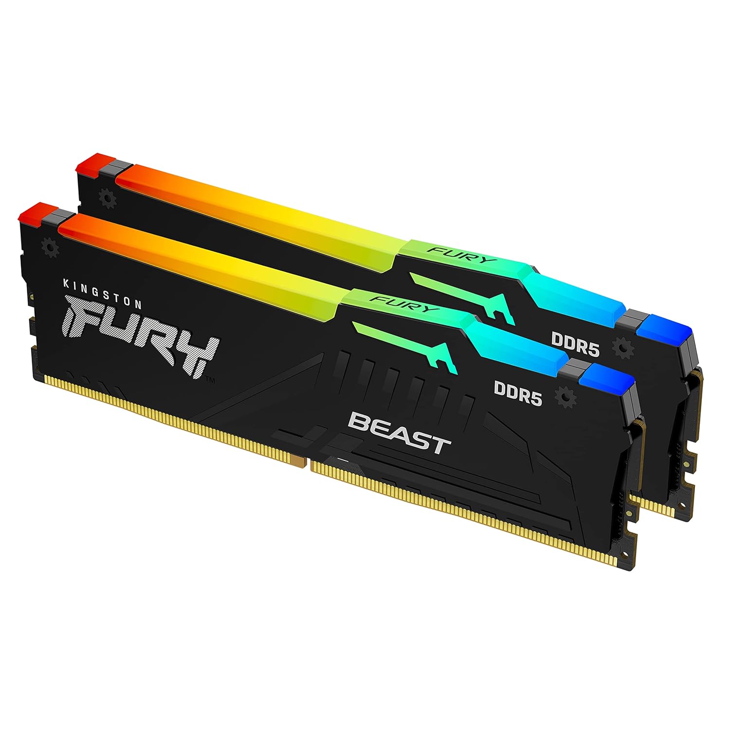 RAM 16GBX2 CL36 Kit of 2 DDR5 6000MHZ  Kingston Fury Beast RGB 