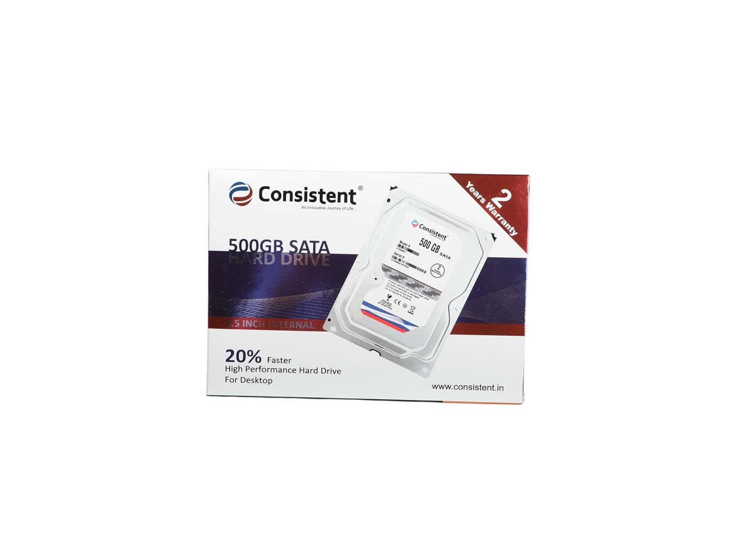 HDD 500GB Consistent Internal Hard Disk