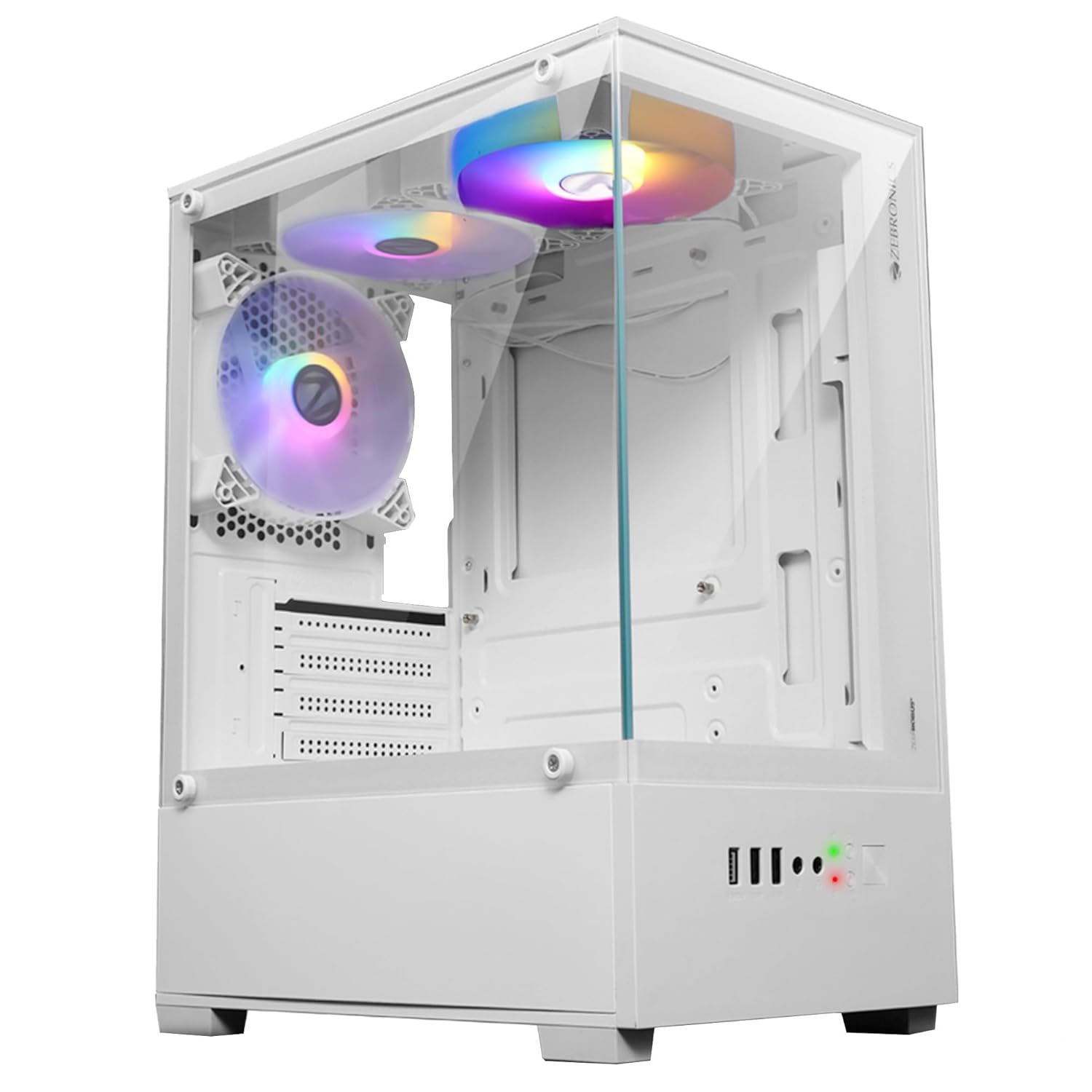 cabinet ROBUST Premium Gaming Chassis ZEBRONICS white