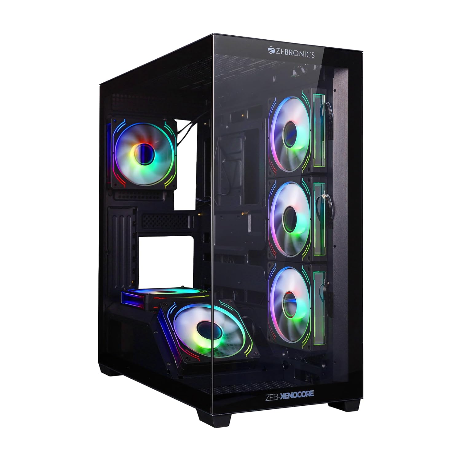 CABINET Xenocore Premium Gaming Case Zebronics Black